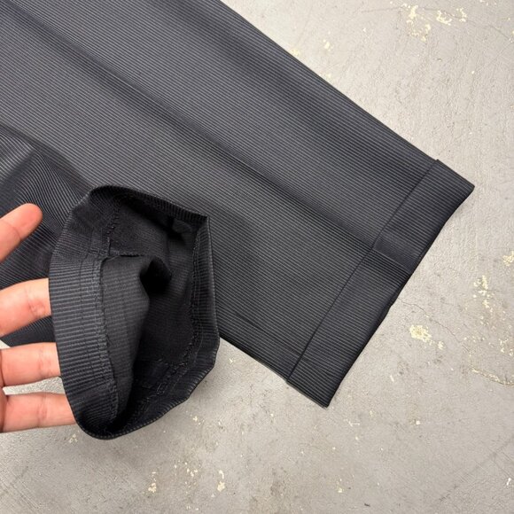 Salvatore Fazzari Ermenegildo Zegna Trofeo Suit Pinstripe Blue Wool 40 R 32x28 - Picture 12 of 13